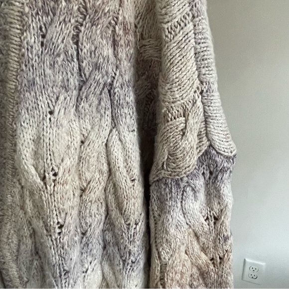 Ava & Viv cable net long cardigan sweater size 4X - Picture 2 of 10